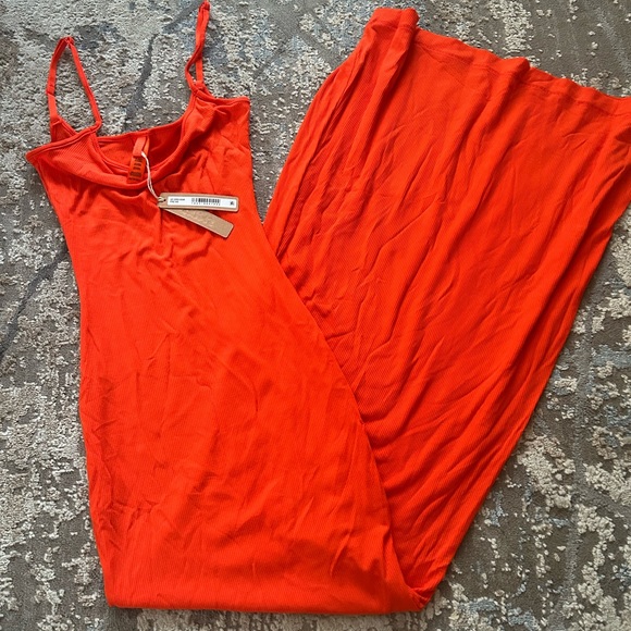 Skims Long Ribbed Slip Dress RARE! - Picture 5 of 5